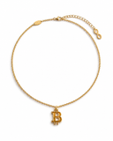 Bitcoin Icon Necklace
