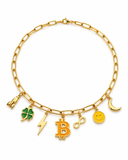 Bitcoin Icon Necklace