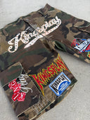 PATCHED UP CAMO JORT