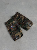 PATCHED UP CAMO JORT