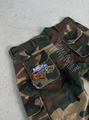 PATCHED UP CAMO JORT