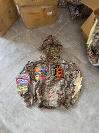 BITCOIN “CAMO” K1 ZIP UP view 2