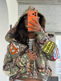 BITCOIN “CAMO” K1 ZIP UP view 3